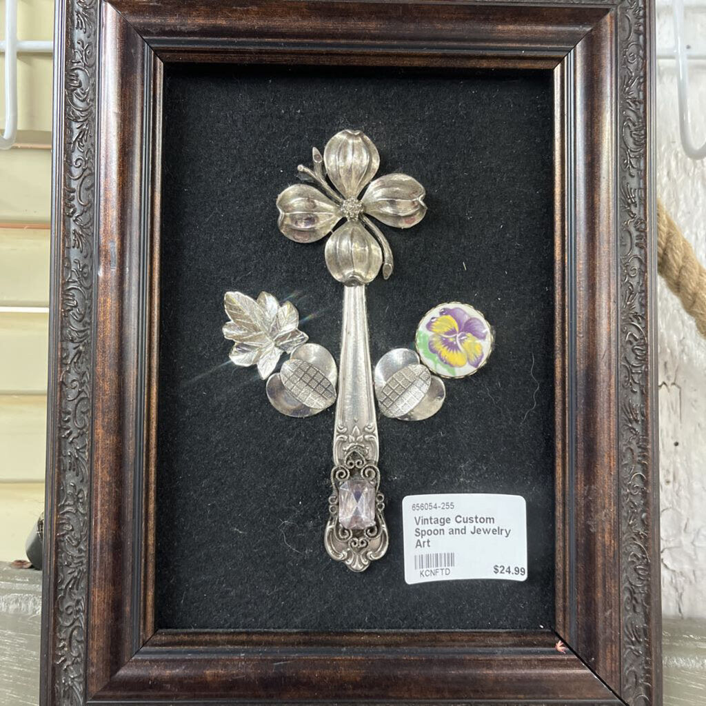 VINTAGE CUSTOM SPOON AND JEWELRY ART