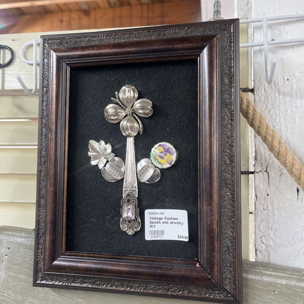 VINTAGE CUSTOM SPOON AND JEWELRY ART