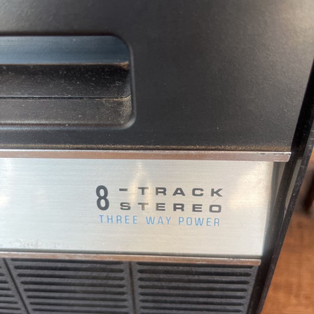 VINTAGE GENERAL ELECTRIC 8 TRACK STEREO-Thriftique Marketplace