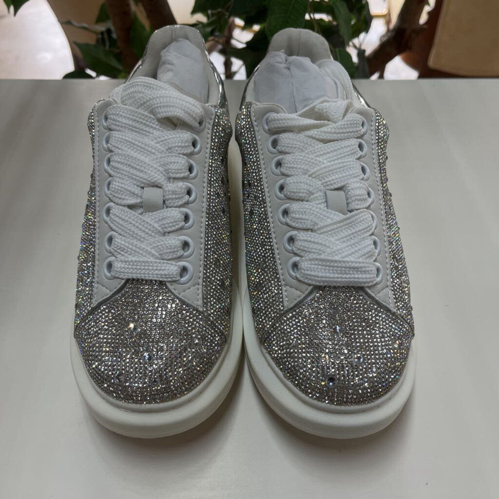 STEVE MADDEN GILLMER RHINESTONE (SIZE 9)