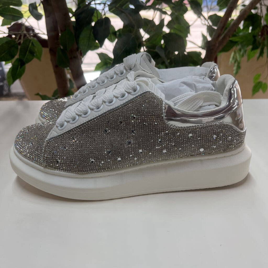 STEVE MADDEN GILLMER RHINESTONE (SIZE 9)