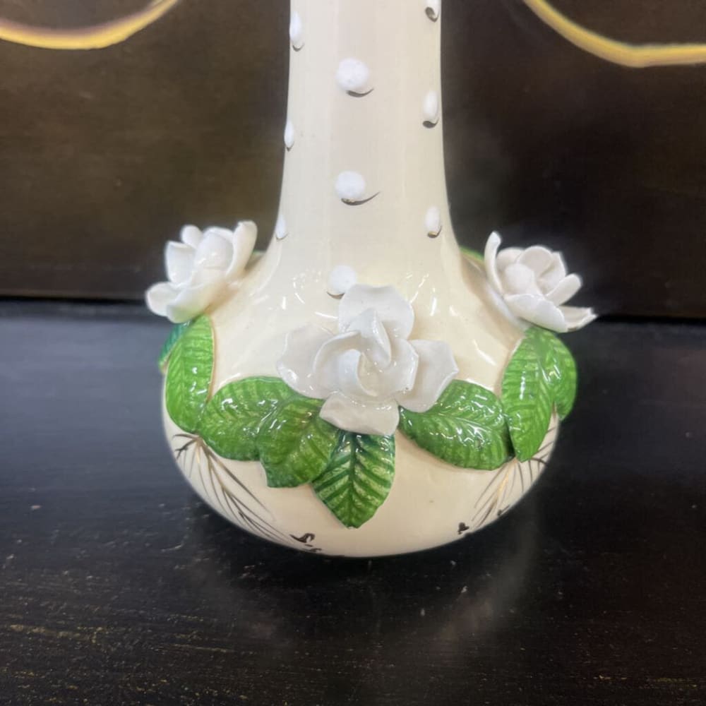 BEAUTIFUL BONE CHINA FLOWER VASE