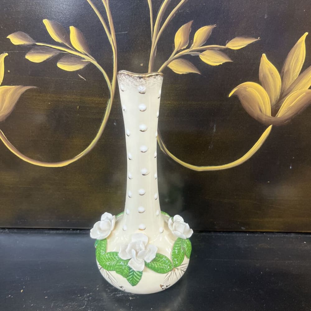 BEAUTIFUL BONE CHINA FLOWER VASE