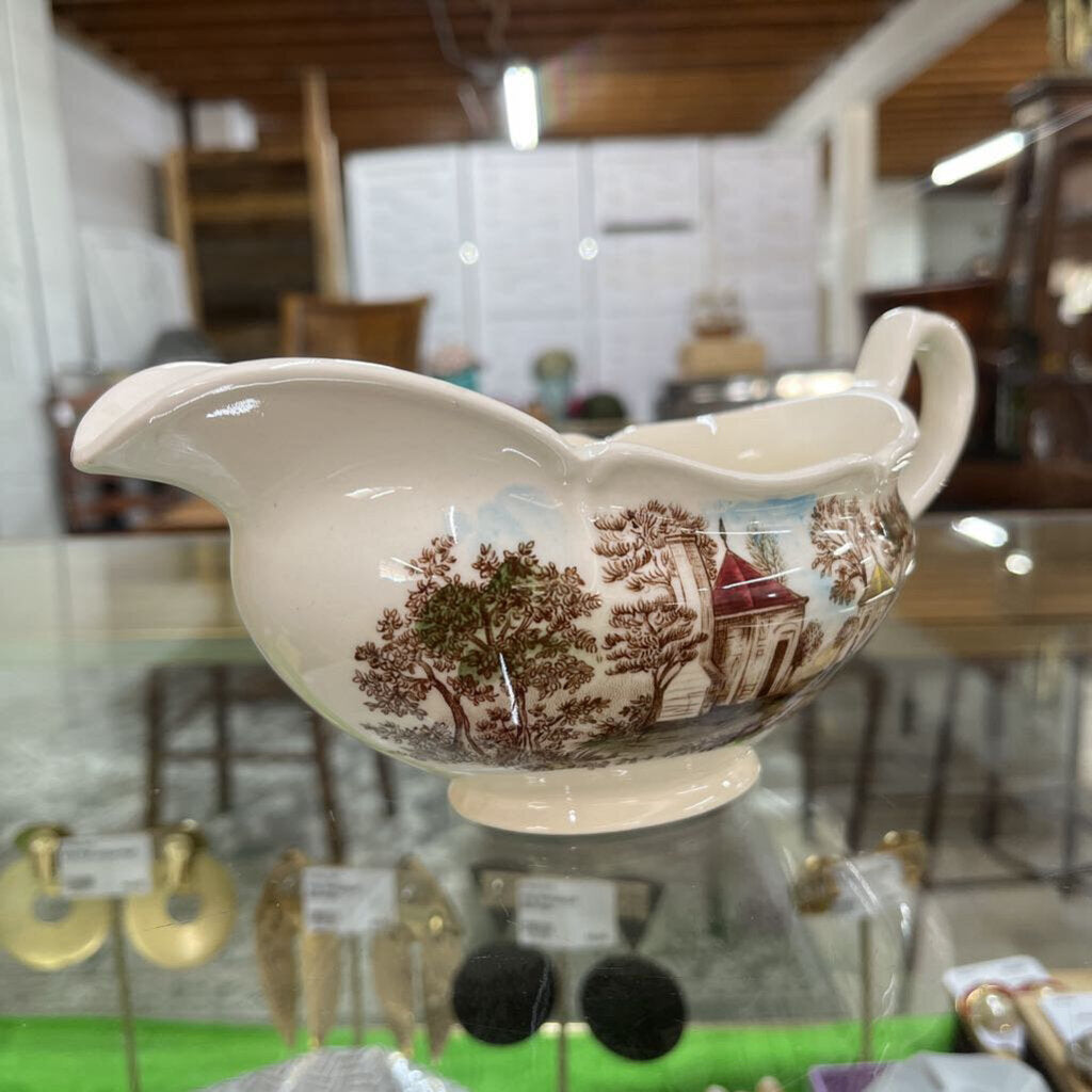 OLD JOHNSON BROS GRAVY BOAT WINDSON WARE