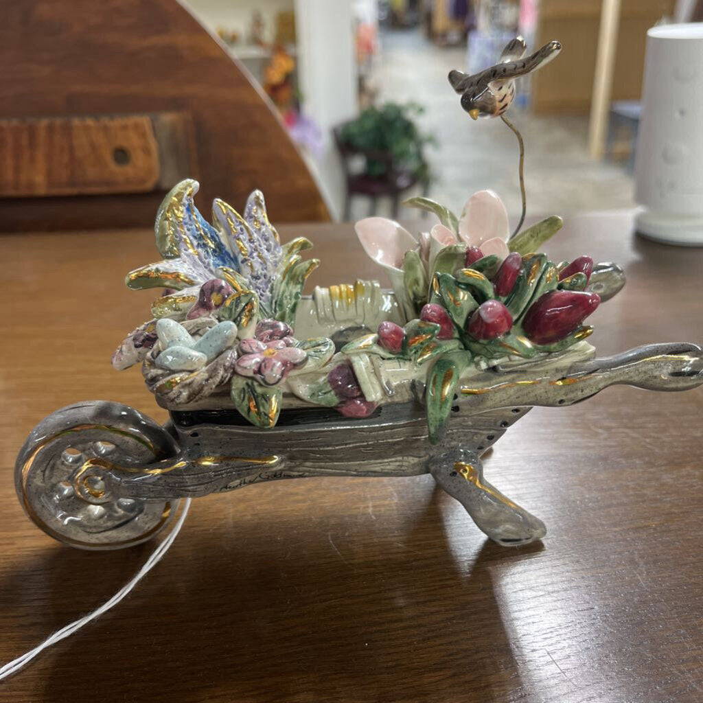 BLUE SKIES FLOWER CART