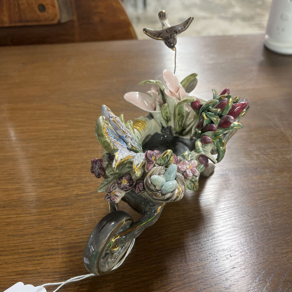 BLUE SKIES FLOWER CART