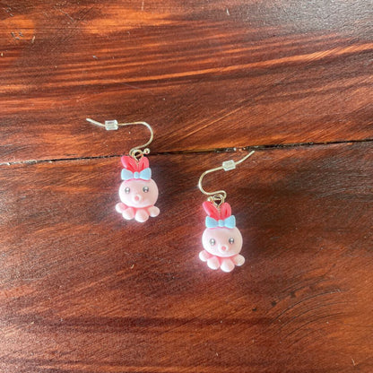 Octopus Earrings