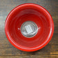 Vintage Red & Clear Pyrex Bowl