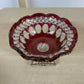 WESTMORELAND RUBY RED CANDY DISH