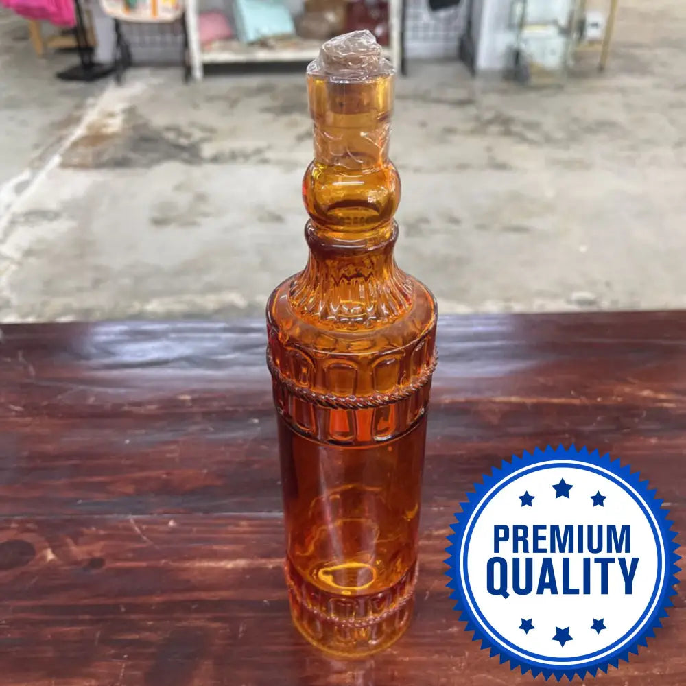 GLASS DECORATIVE BOTTLE