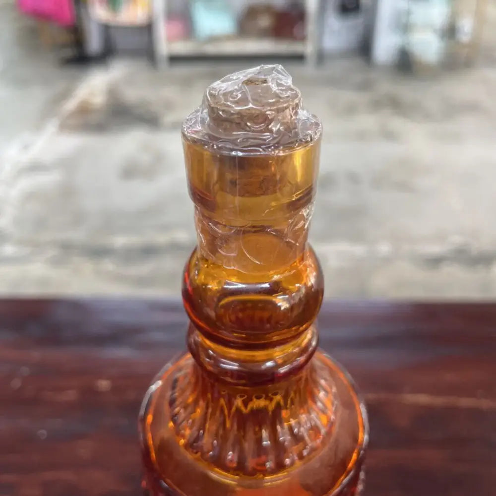 GLASS DECORATIVE BOTTLE