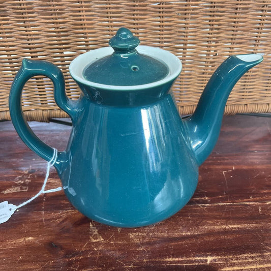 EMERALD GREEN TEAPOT - PLEASE READ DESCRIPTION