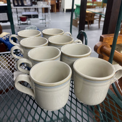 8pc Noritake Stoneware Mugs Set
