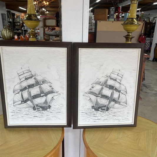 CANVAS SHIP SET OF 2