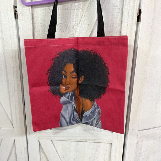 NEW EBONY TOTE BAG