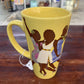 NEW MY GIRLS YELLOW TALL MUG (ASK FOR BOX)