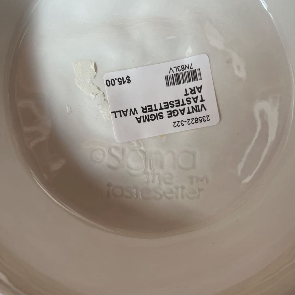 VINTAGE SIGMA TASTESETTER WALL ART