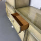 4PC MID CENTURY ASH DRESSER CHEST & NIGHTSTAND SET (AS IS)