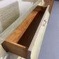 4PC MID CENTURY ASH DRESSER CHEST & NIGHTSTAND SET (AS IS)