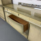 4PC MID CENTURY ASH DRESSER CHEST & NIGHTSTAND SET (AS IS)