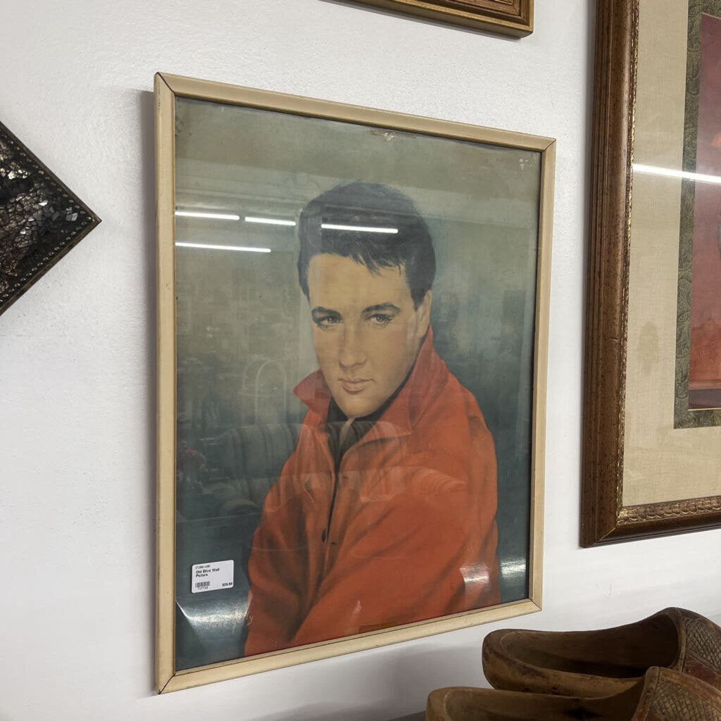 OLD ELVIS WALL PICTURE