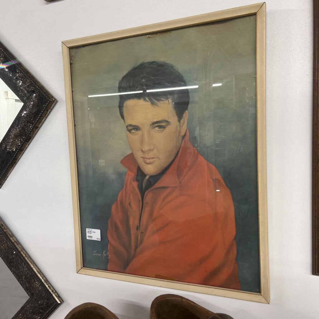 OLD ELVIS WALL PICTURE