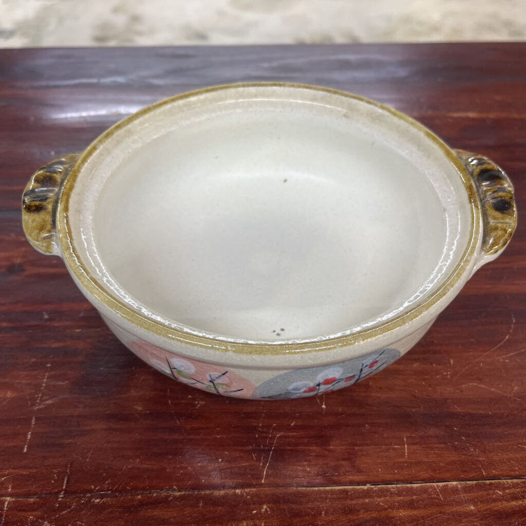 Japanese Donabe Earthenware Clay Pot