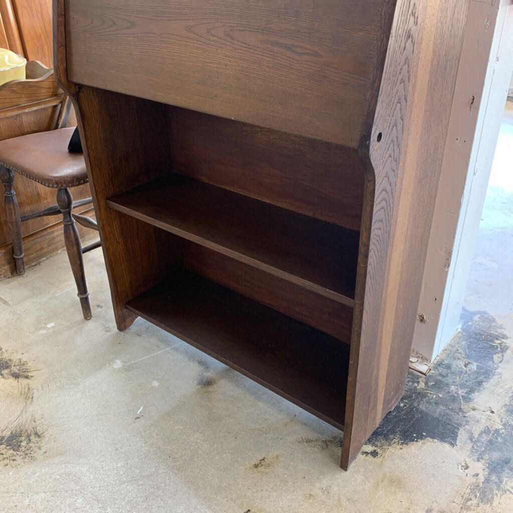 OLD OAK WOOD SECRETARY-Thriftique Marketplace