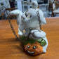 HALLOWEEN GHOST HANGING TEA LITE HOLDER
