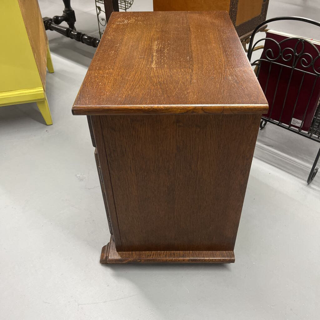 SOLID WOOD BEDSIDE CHEST-Thriftique Marketplace