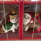 BLUE SKY CHRISTMAS PUPS SALT & PEPPER SHAKERS