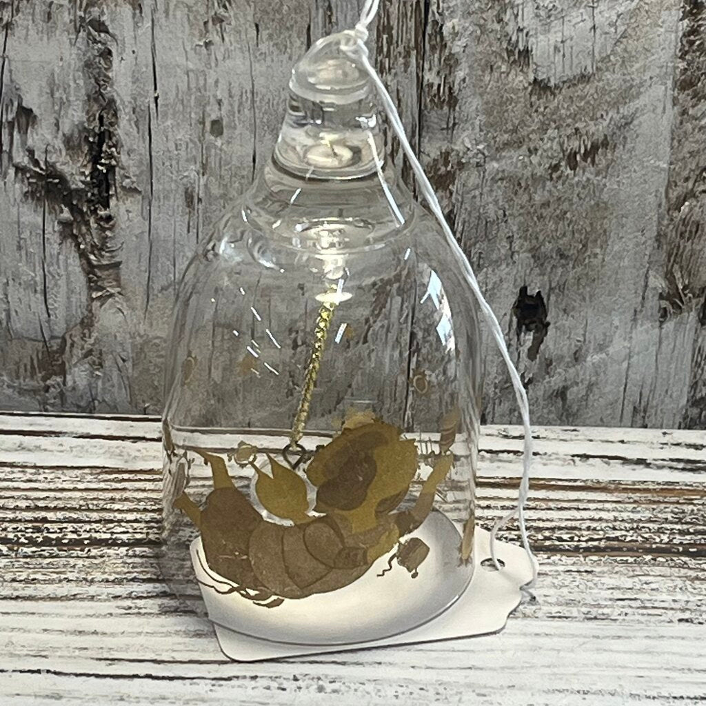 Vintage Rosenthal Crystal Christmas Angel Bell
