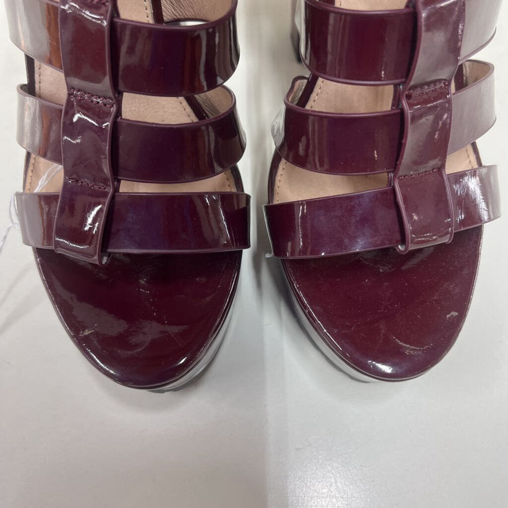 STEVE MADDEN MAROON HEELS SZ 9