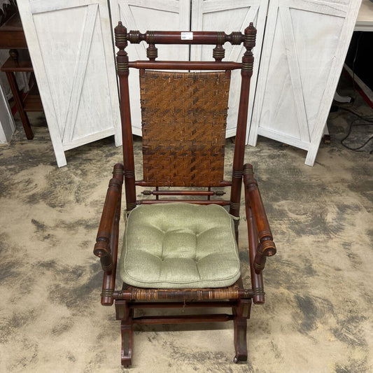 ANTIQUE PLATFORM ROCKER