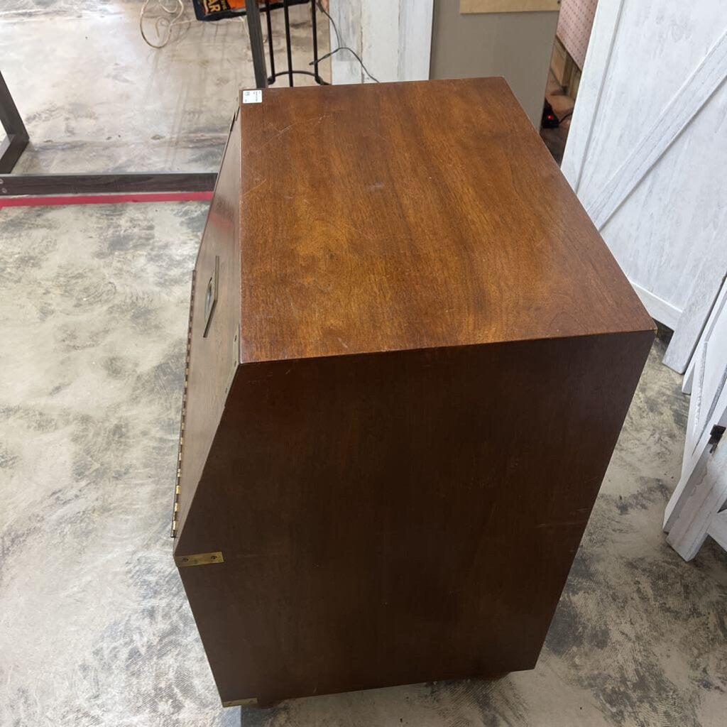 HENREDON DESK/NIGHT STAND-Thriftique Marketplace