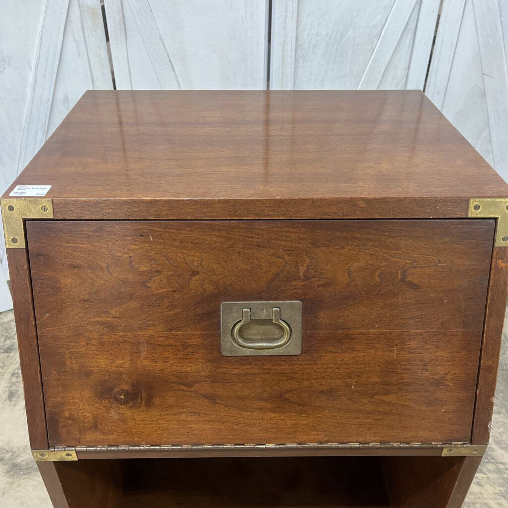 HENREDON DESK/NIGHT STAND-Thriftique Marketplace