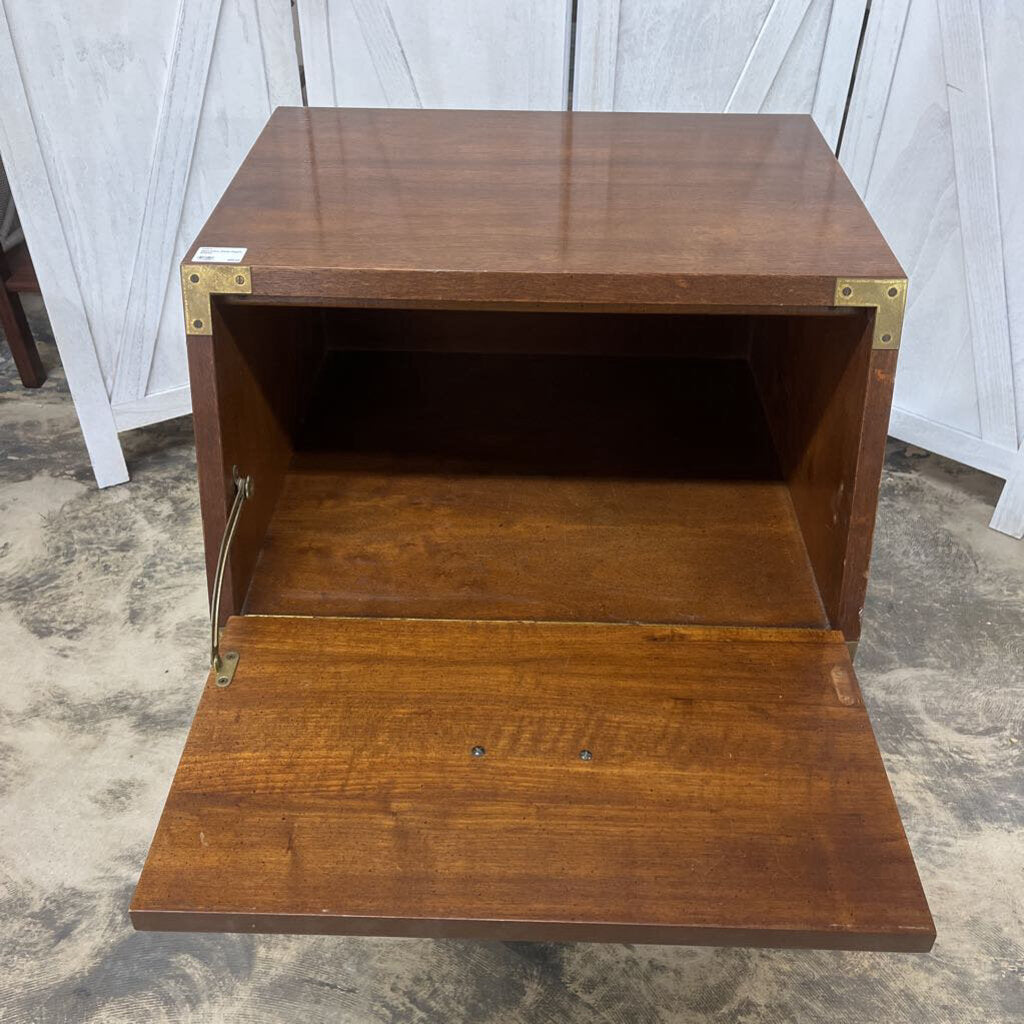 HENREDON DESK/NIGHT STAND-Thriftique Marketplace