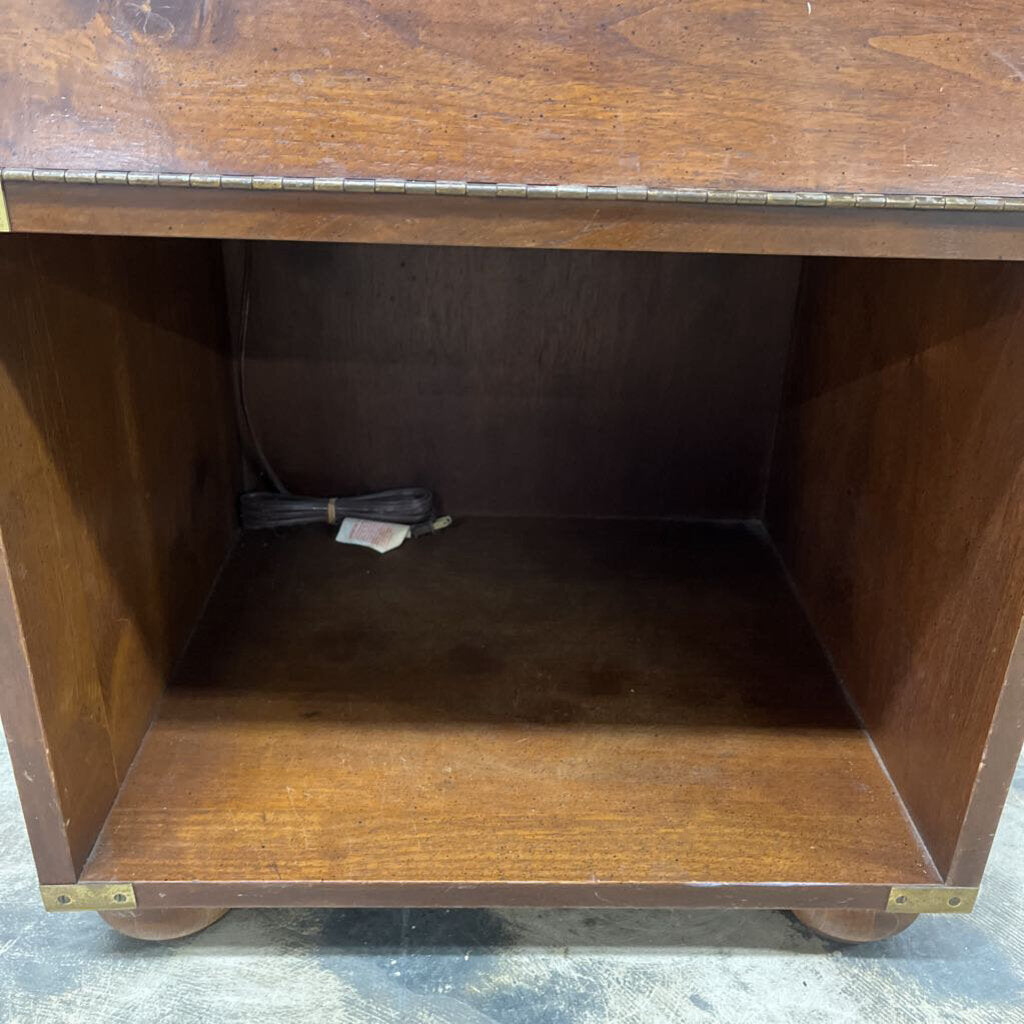 HENREDON DESK/NIGHT STAND-Thriftique Marketplace