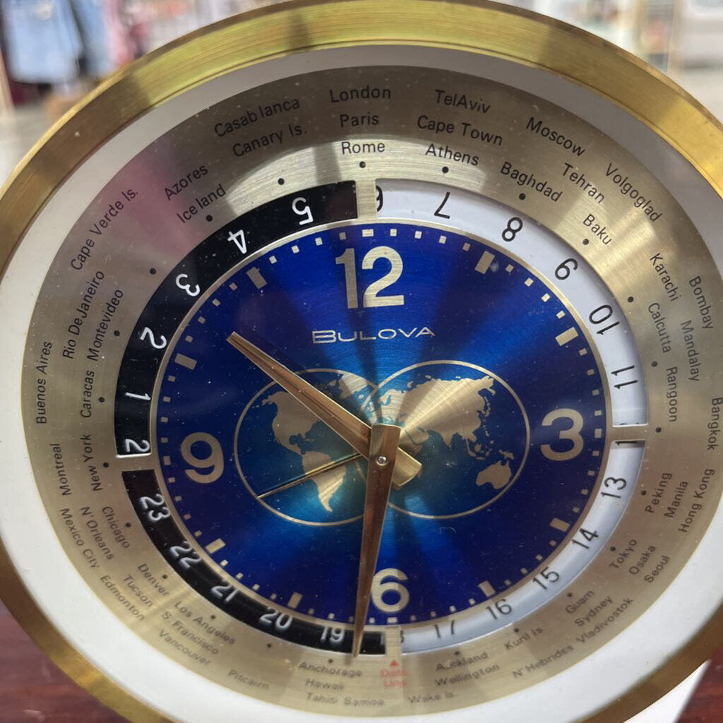 BULOVA WORLD CLOCK WORKS