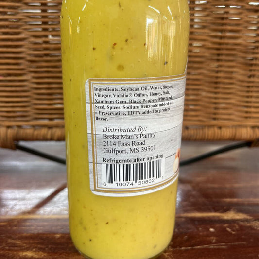 VIDALIA ONION & HONEY MUSTARD DRESSING