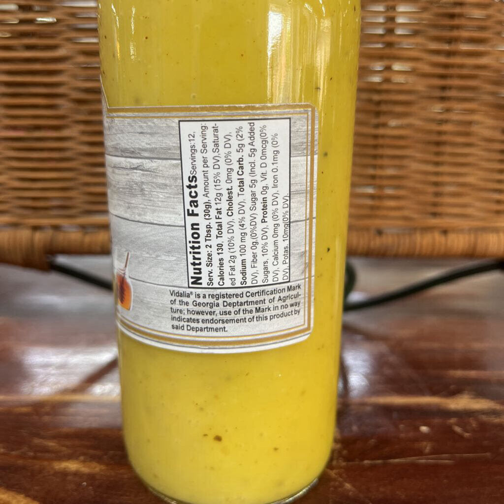 Vidalia Onion & Honey Mustard Dressing