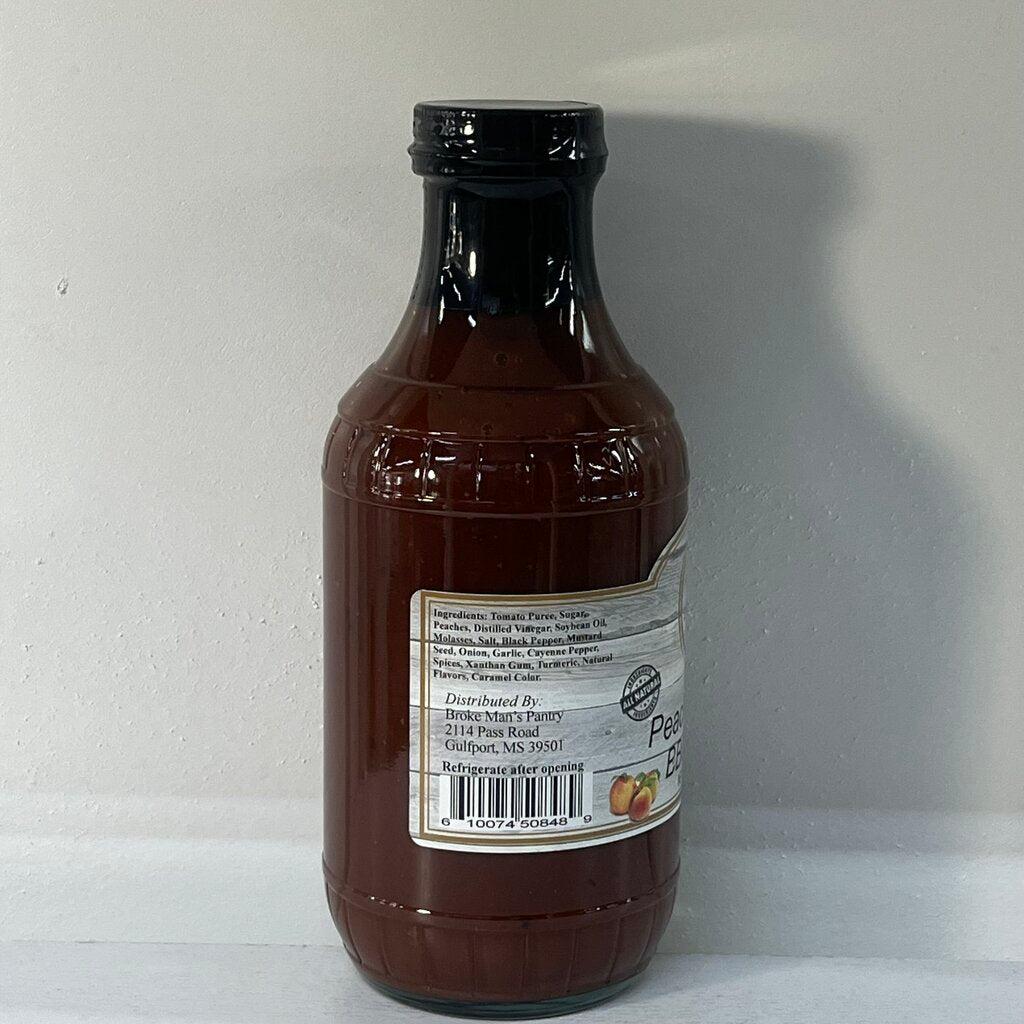 PEACH BOURBON BBQ SAUCE