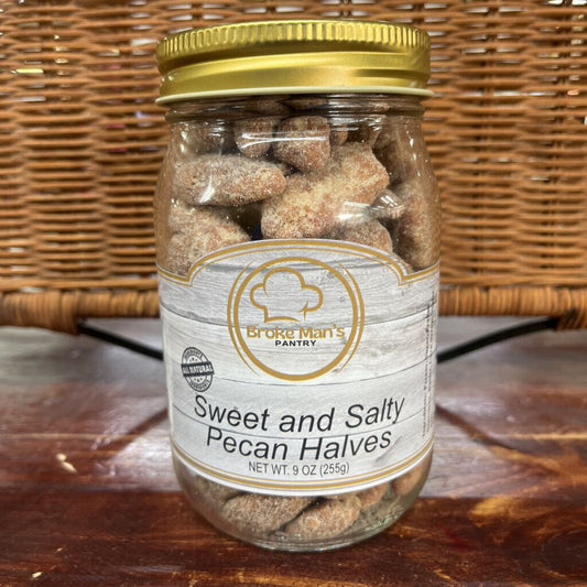 SWEET & SALTY PECAN HALVES