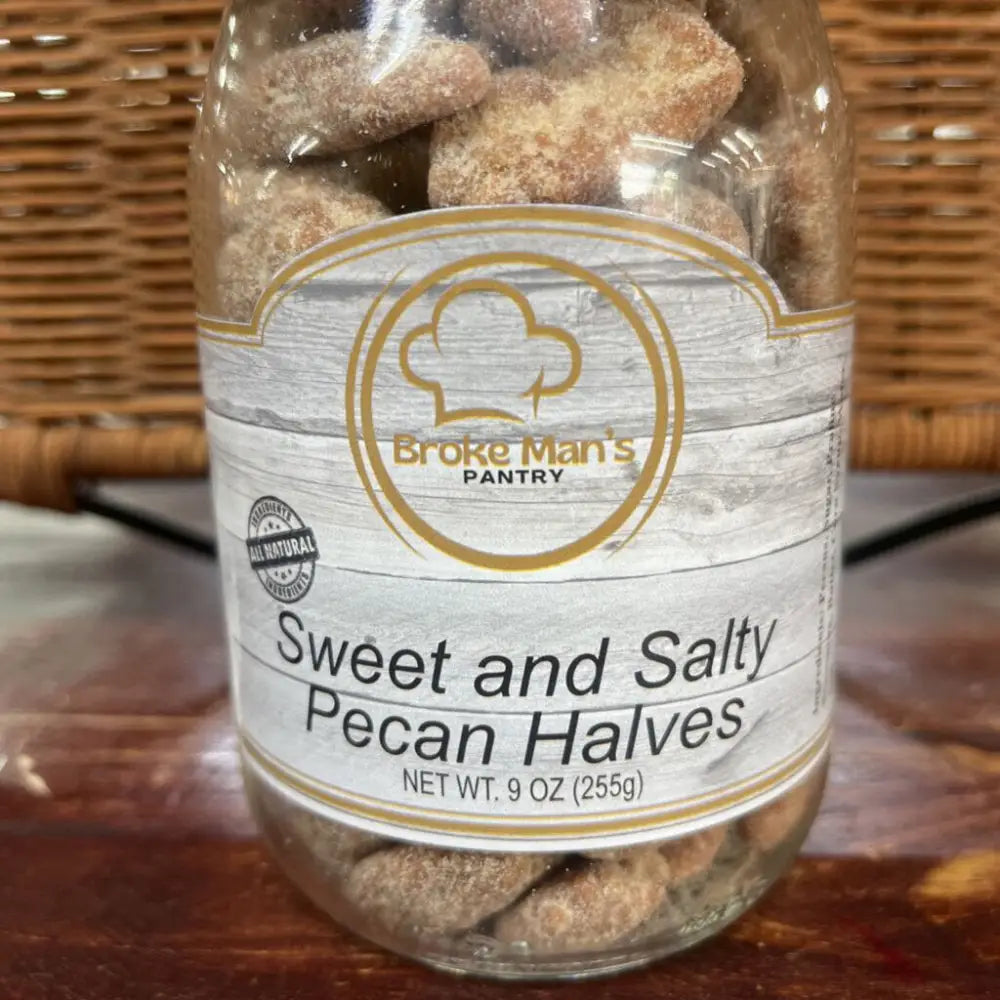 SWEET & SALTY PECAN HALVES