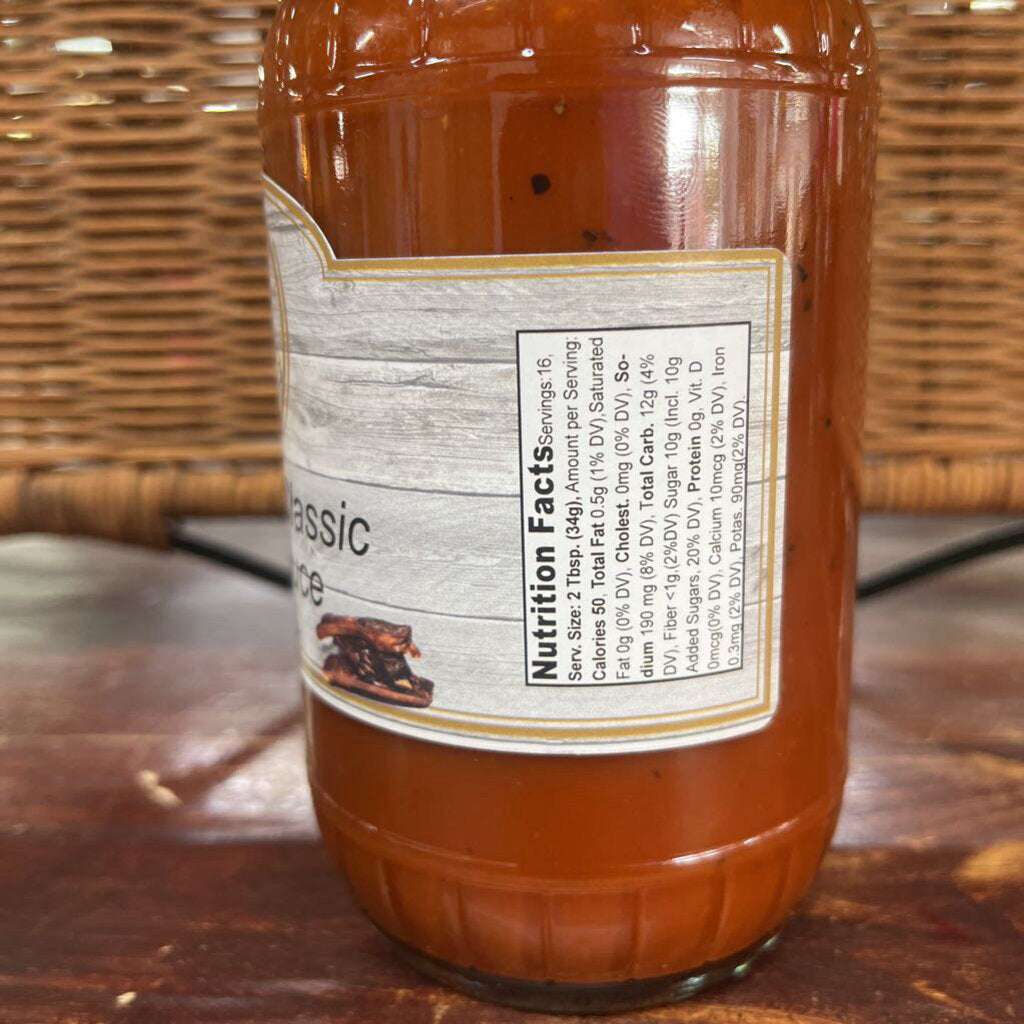 SOUTHERN CLASSIC BBQ SAUCE
