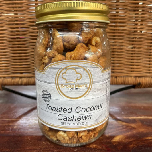 TOASTED COCONUT CASHEWS