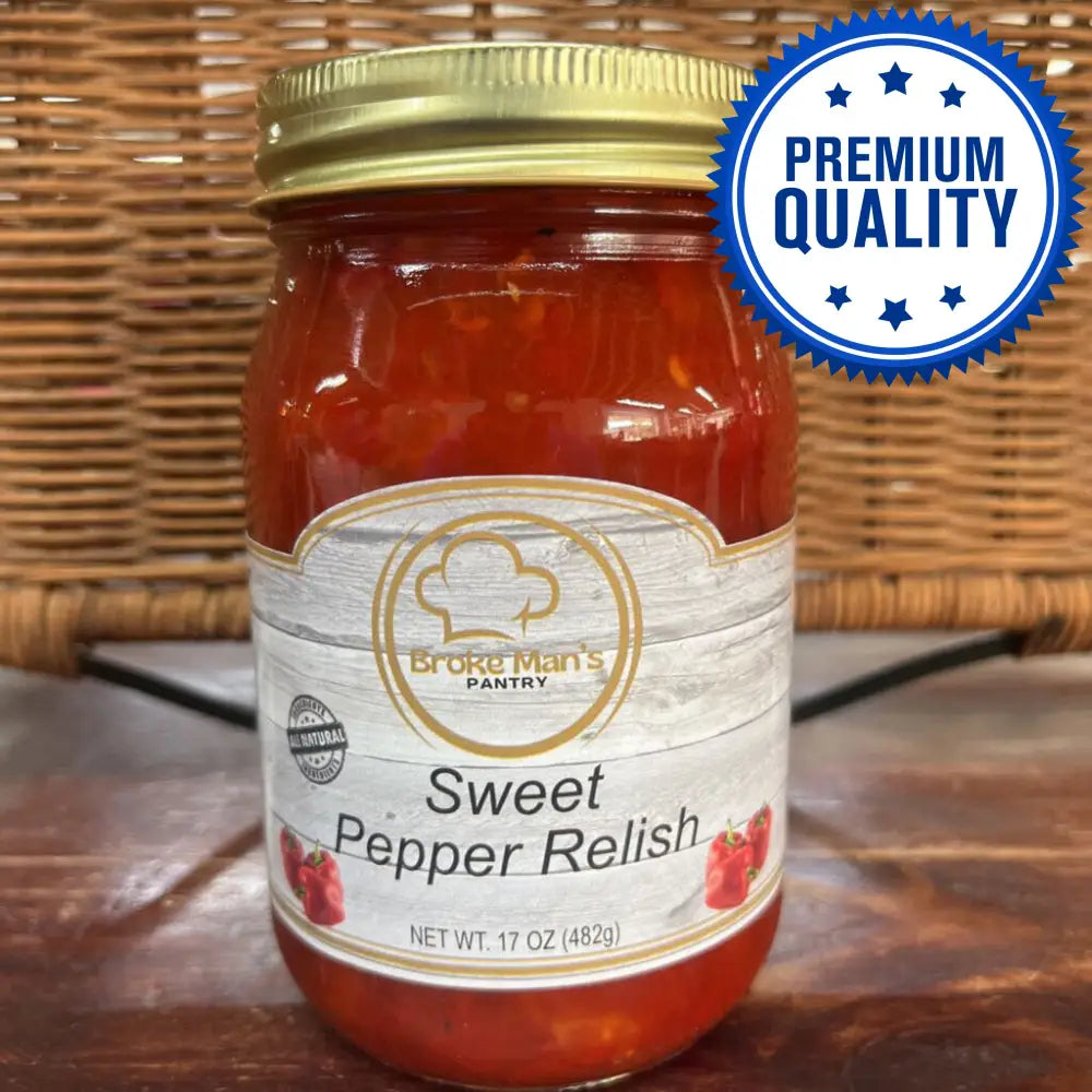 MILD SWEET PEPPER RELISH