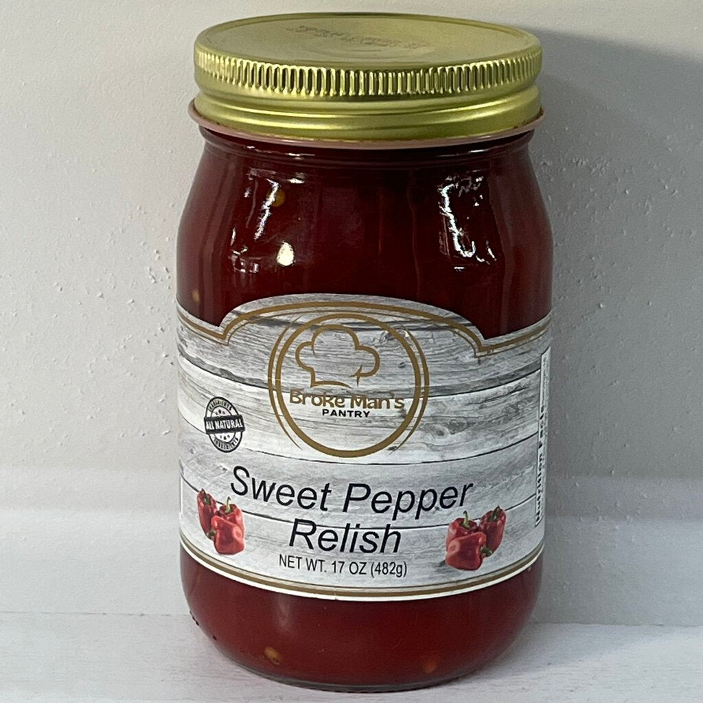 MILD SWEET PEPPER RELISH