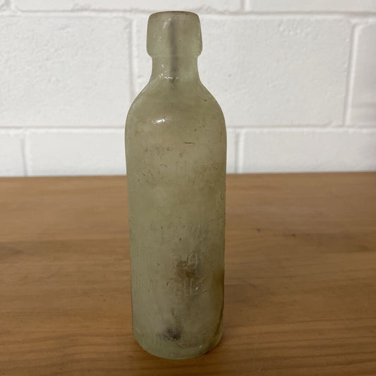 ANTIQUE BLOB TOP SODA.BOTTLE