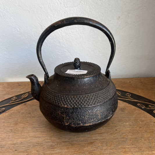 WROUGHT IRON TEAPOT